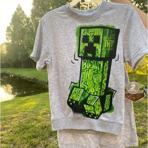 Minecraft kids T-shirt and shorts set